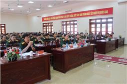 Giao ban công tác Đảng, công tác chính trị quý 3-2019